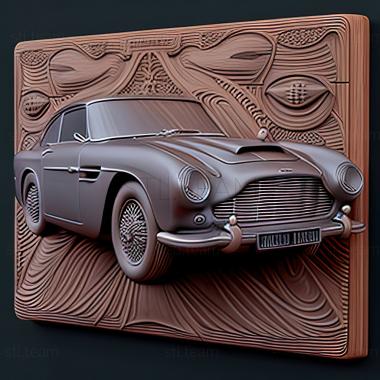 3D модель Астон Мартін DB5 (STL)